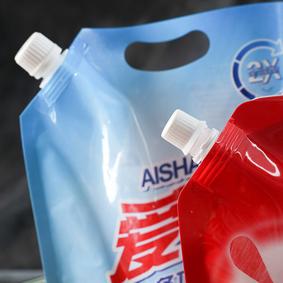 Plastic Wash Fluid 60mic Liquid Soap Bag น้ำยาซักผ้าบรรจุภัณฑ์