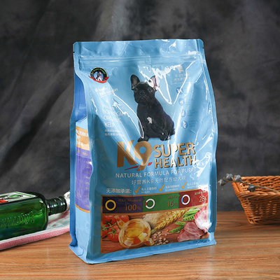 Mylar Edibles ถุงบรรจุอาหารสัตว์เลี้ยง Zip Lock Stand Up Pouch