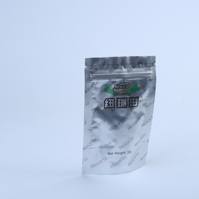 Matte ODM Zip Lock Stand Up Pouch ถุงกระดาษผนึก BRC