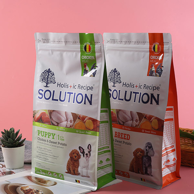 พลาสติกปิดผนึก 25g ถุงบรรจุอาหารสัตว์เลี้ยงซิป 1000g กระเป๋าใส่อาหารสุนัข