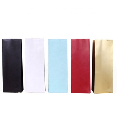 ถุงอลูมิเนียมฟอยล์พิมพ์ 12oz Quad Sealing Side Gusset Coffee Bags