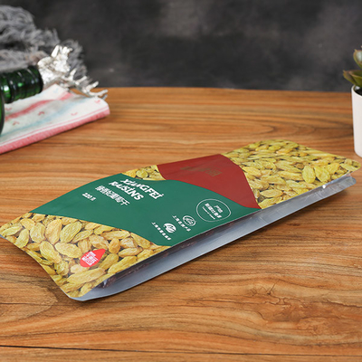 12oz Coffee Beans Side Gusset ถุงบรรจุภัณฑ์ส่วนบุคคล Quad Sealing ถุงพลาสติกสั่งทำพิเศษ
