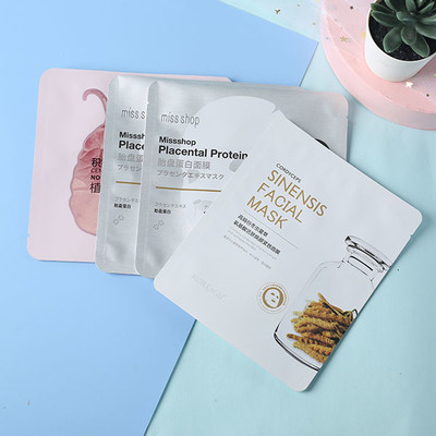 Matte Clear Food Grade BRC ซองซีลสามด้าน ODM Moisture Proof