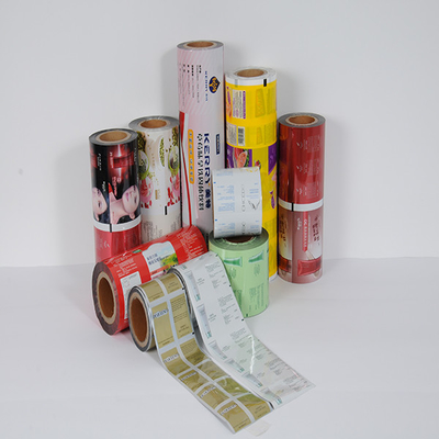 ม้วนฟิล์มบรรจุอาหาร BOPP VMPET PE Laminated Sachet Roll