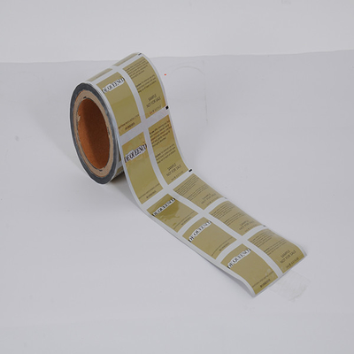 ม้วนฟิล์มบรรจุอาหาร BOPP VMPET PE Laminated Sachet Roll