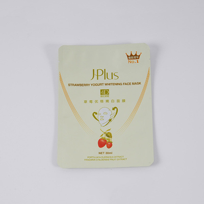 PET AL PE 50ml ถุงบรรจุภัณฑ์ Mylar ถุงปิดผนึกความร้อนแบบผงสามด้าน