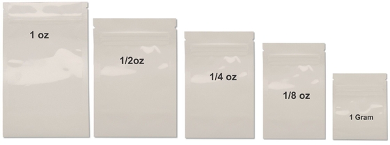 Matte Laminating Pouches 180mic ถุงทนเด็กถุง Mylar สีดำและสีขาว