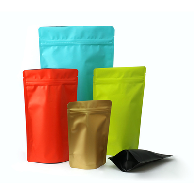 White Matt Gravure 50g อลูมิเนียมฟอยล์ถุงซิปล็อค Aluminium Spout Pouch Smell Proof