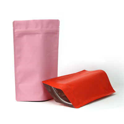 White Matt Gravure 50g อลูมิเนียมฟอยล์ถุงซิปล็อค Aluminium Spout Pouch Smell Proof