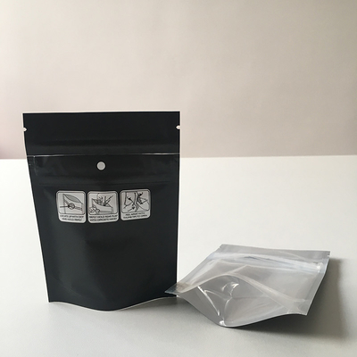 ถุงทนเด็ก BRC แบบถอดเปลี่ยนได้ CR Exit 60mic  Mylar Pouch Grip Seal