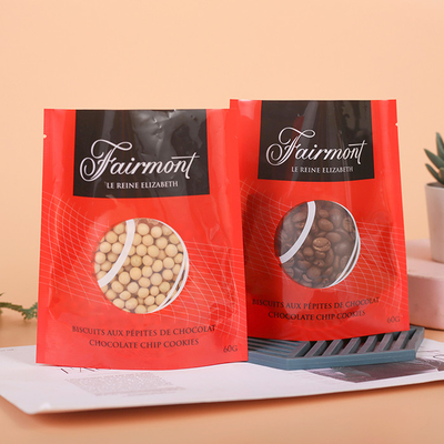 ปิดผนึกอาหารเกรด Stand Up Pouches 180mic Stand Up Barrier Pouches
